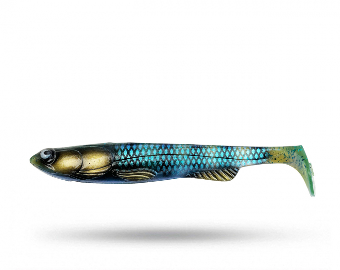 TrueGlide Swim Shad 29 cm - BlueOil Perch UV i gruppen Fiskedrag / Gäddjiggar hos Örebro Fiske & Outdoor AB (TG Shad 29 -BlueOil perch)